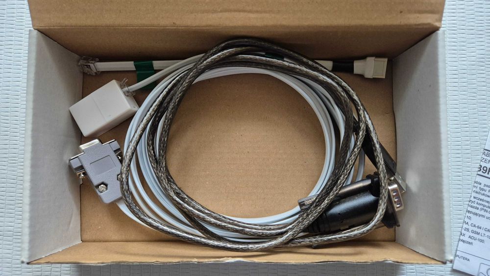 Kabel do programowania Satel DB9F/RJ-KPL i DB9FC/RJ-KPL  port RS-232