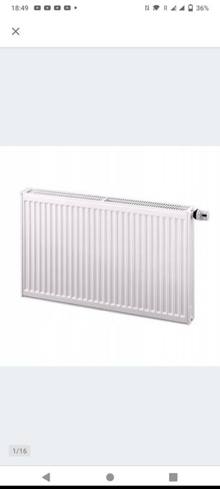 Grzejnik Purmo 600 x 800 60 x 80 nowy boczny dolny