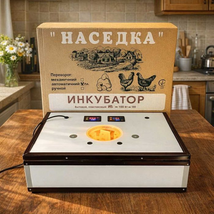 Інкубатор Птаха автоматичний Инкубатор Теплушка автоматический овоскоп