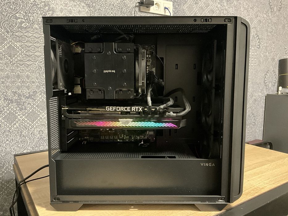 Игровой ПК RTX 3090 Ryzen 2700x 64 GB DDR4 X570