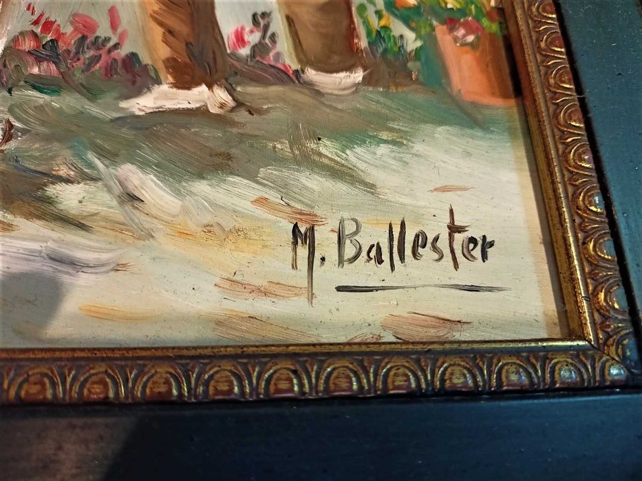 Óleo Sobre Platex M. Ballester