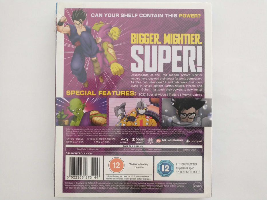 Dragon Ball Super: Super Hero Blu-ray (Novo e Selado)