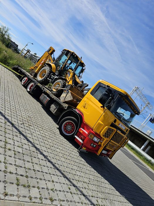 Transport Kombajnów / Sieczkarni / Gabaryty / Tiefbett / Niskopodwozie