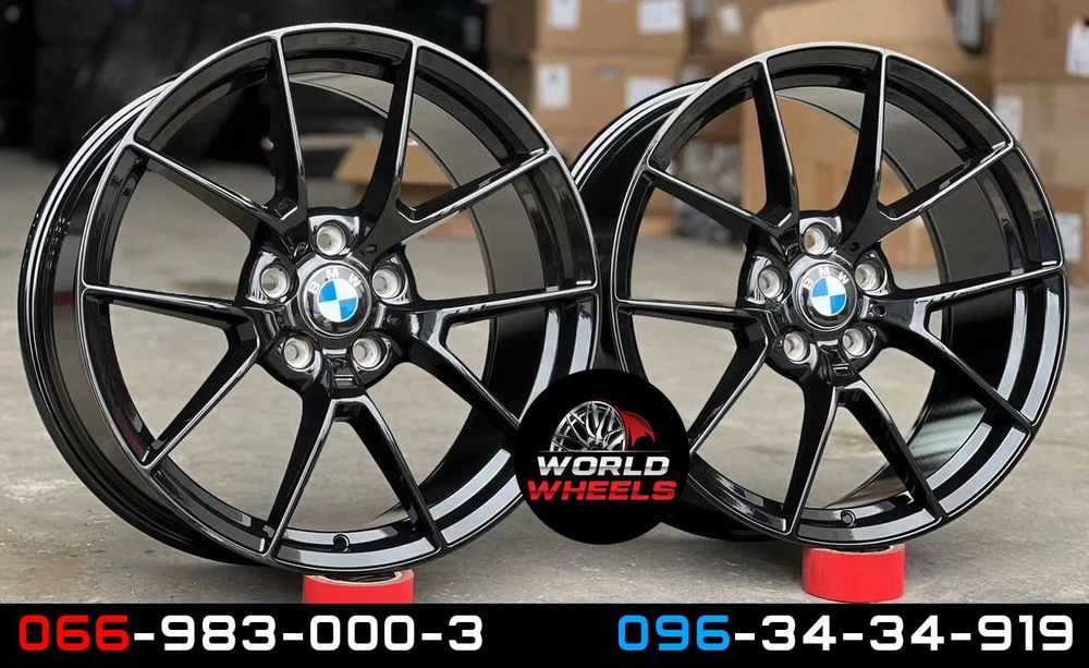 Диски R19 5x120 BMW F30 F32 F10 F11 F01 F06 F25 E46 E90 E92 763 стиль
