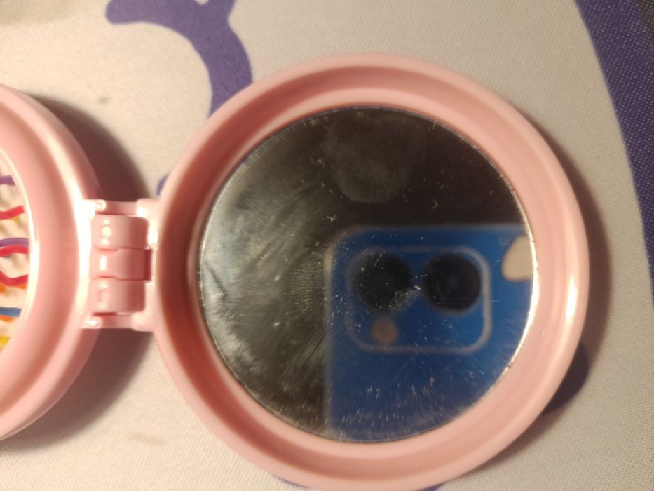 Mini podręczna szczotka do włosów