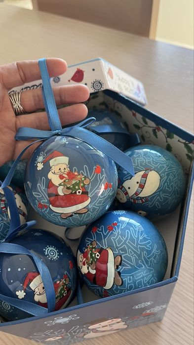 Caixa Bolas de Natal