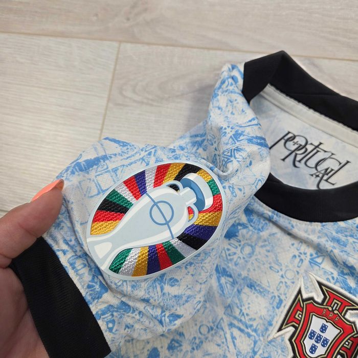 Nike Portugalia #7 Nicholas Euro 2024 Koszulka Piłkarska 128-137 cm