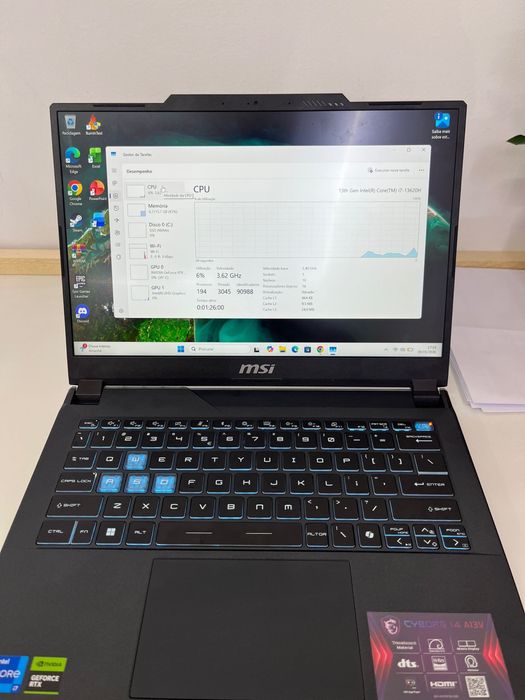 MSI Cyborg 14 A13V i7/16GbDDr5/RTX4050