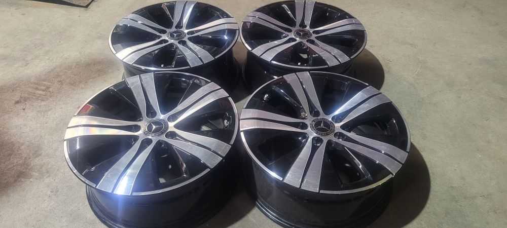 Oryginalne felgi Mercedes 17 + czujniki polecam
