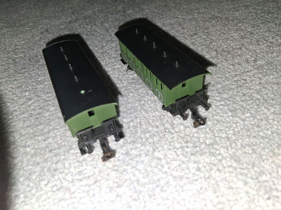 Kolejka elektryczna, wagon, BTTB, skala TT