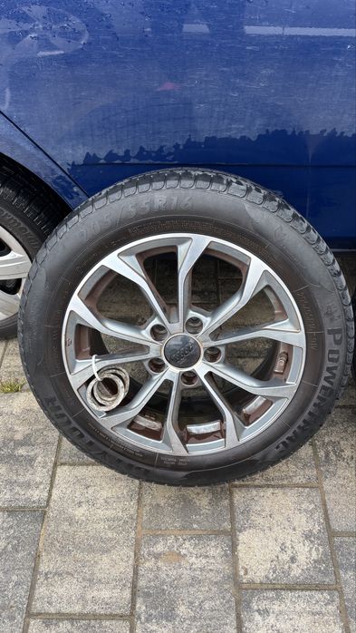 Felgi aluminiowe Skoda VW 16 5x112 plus dystanse