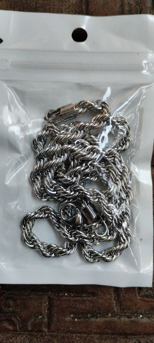 Унісекс ланцюжок з нержавіючої сталі 5 мм 55 см