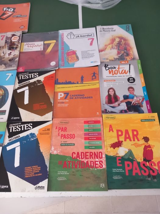 Caderno de exercícios 7° ano