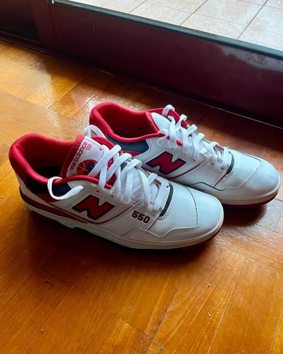 New Balance 550 White Red
