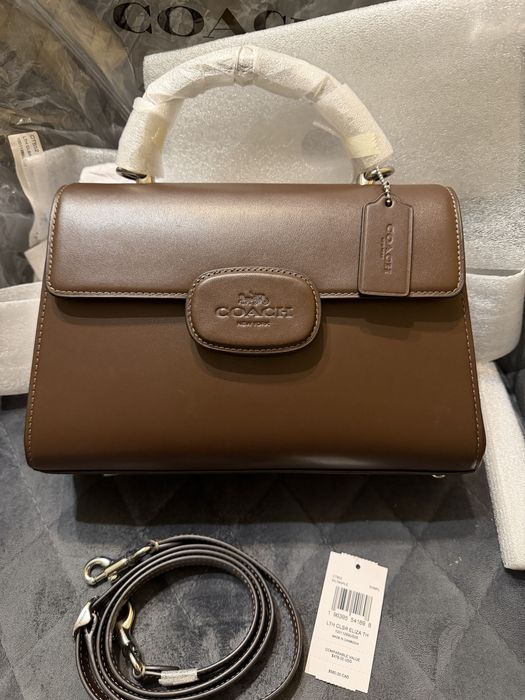 Шкіряна сумка Coach Eliza Top Handle Bag
