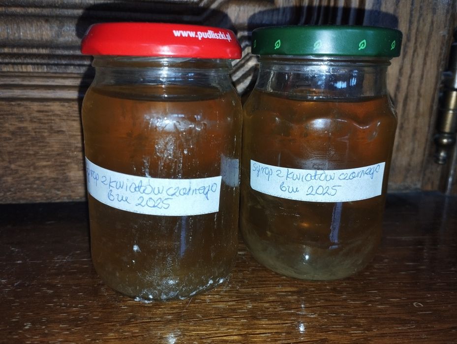 Syrop z kwiatów czarnego bzu ok 150 ml