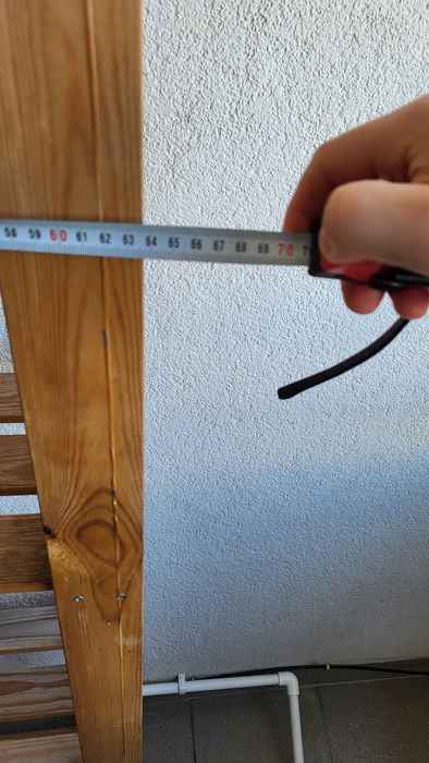 Szafka na buty na balkon na działkę drewniana ikea