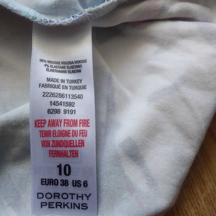 spódnica kwiatowa , rozmiar 10