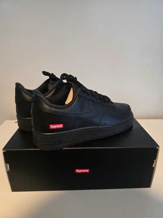 Nike Air Force 1 Supreme Black R..44