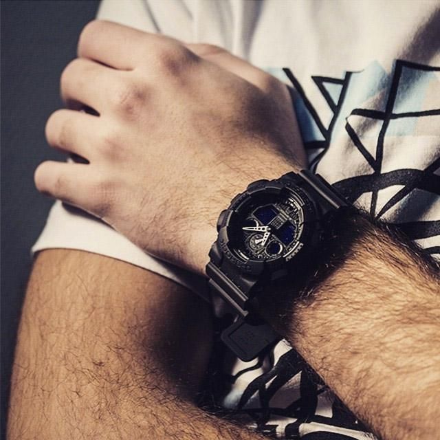 Мужские часы Casio GA-100-1A1 ! Оригинал! Фирменная гарантия 2 года!