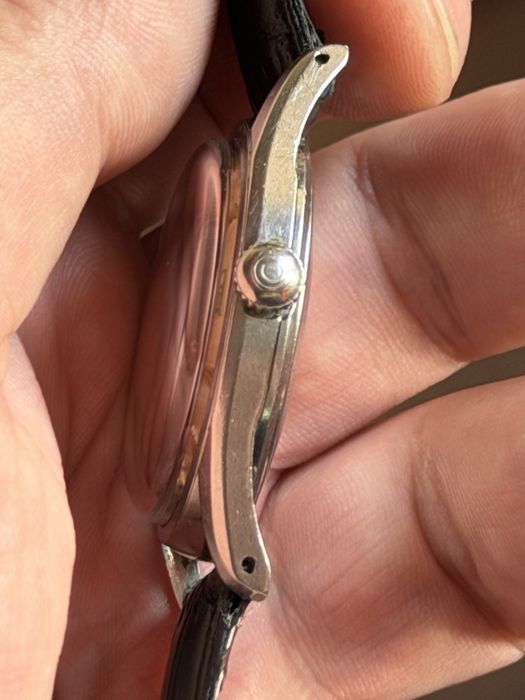 Certina Automatic Calendar, duzy 37/45mm, w stali, lata 50te, piękny stan, sprawny