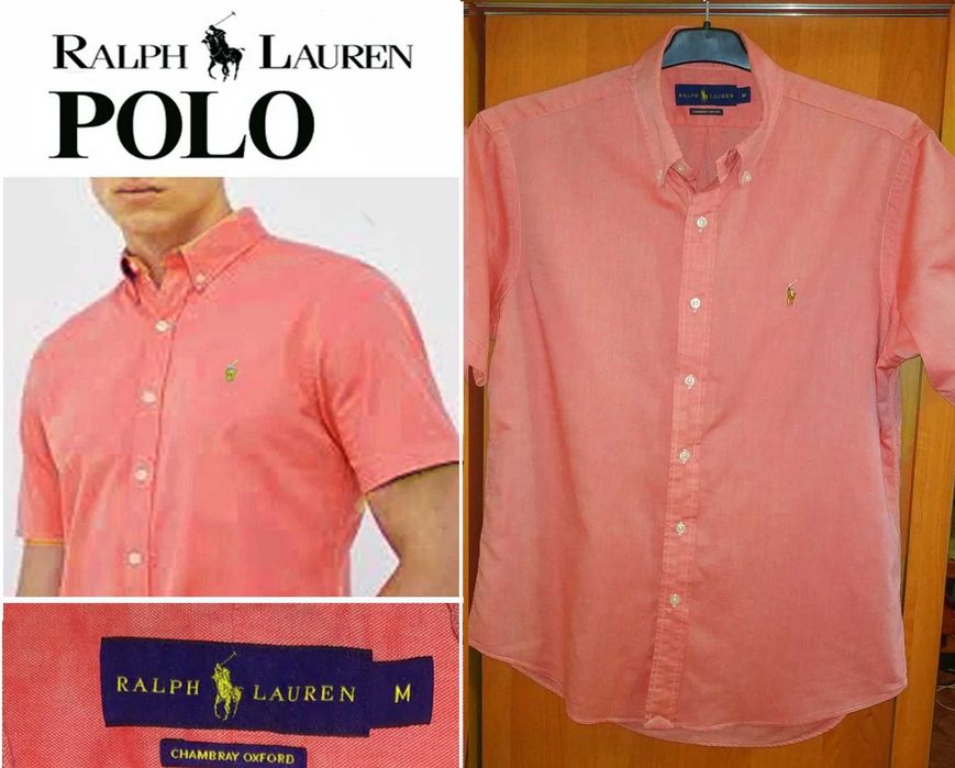 Лён. Polo Ralph Lauren. UNIQLO.  сорочка чоловіча. р М