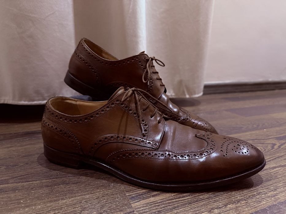 Skórzane buty męskie John Brommel’s Made in Italy (Goodyear Welted)