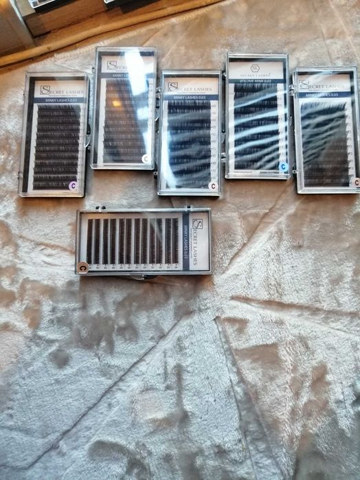 Secret Lashes 6szt rzęsy 0,03, skręt C, od 8 do 14