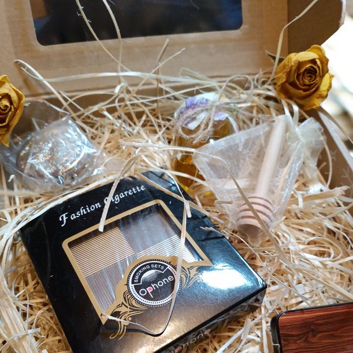 Pudełko palacza / zestaw prezentowy / dla niego / urodziny / rocznica