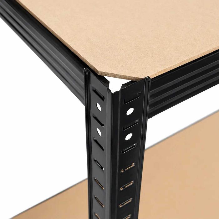 Стелаж для дому Helper HP-1176 180×100×30/60 см до 725 кг 5 полиць стелаж для балкона металевий стелаж. Металевий стелаж. Стелаж на 5 полиць 725 кг