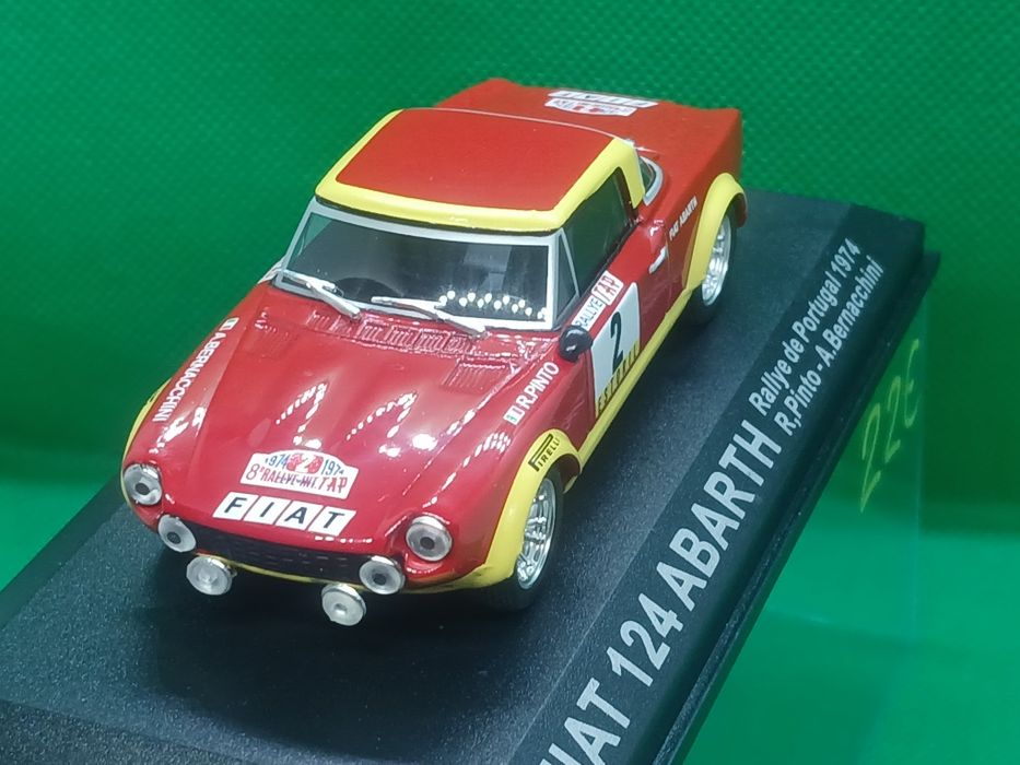 Miniaturas 1:43 Fiat 125 Abarth Ralies  3 modelos diferentes