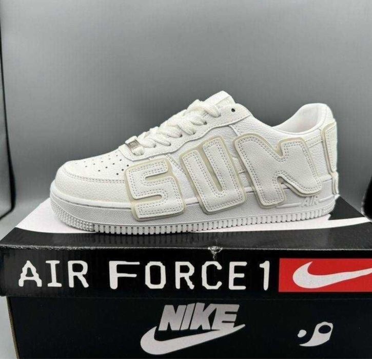 (БЕЗ ПЕРЕДОПЛАТИ) Nike Air Force Flea найк aip аер форс флеа білі