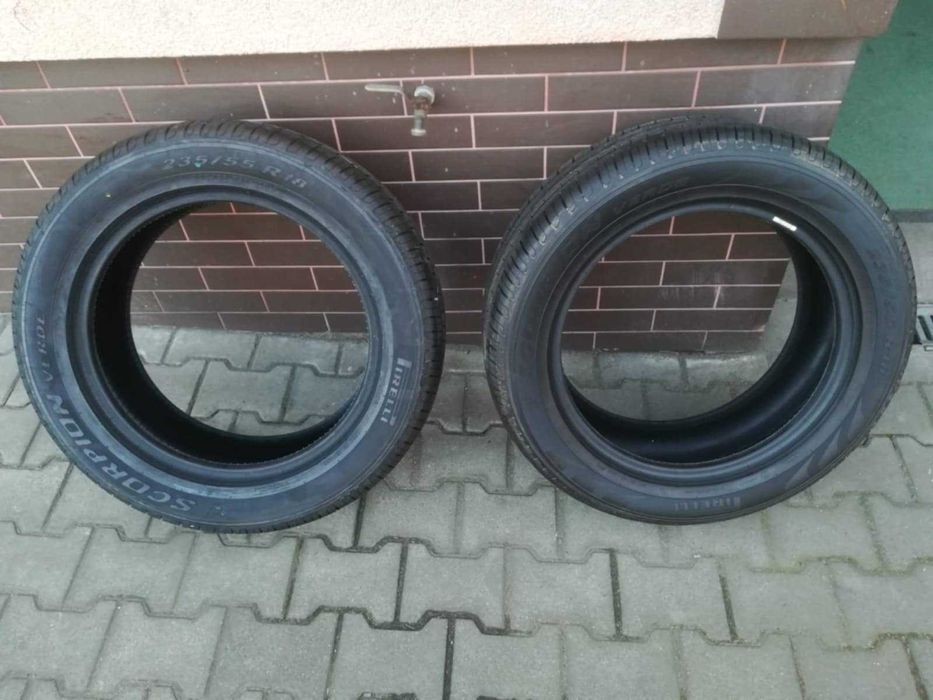 Opony letnie 235/55R18 V 100 Pirelli rok 2019 profil DEMO jak nowe !