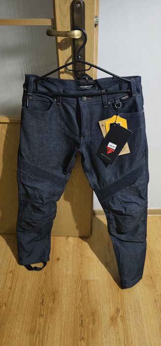 Spodnie motocyklowe jeansowe Shima gravity. Rozm. L