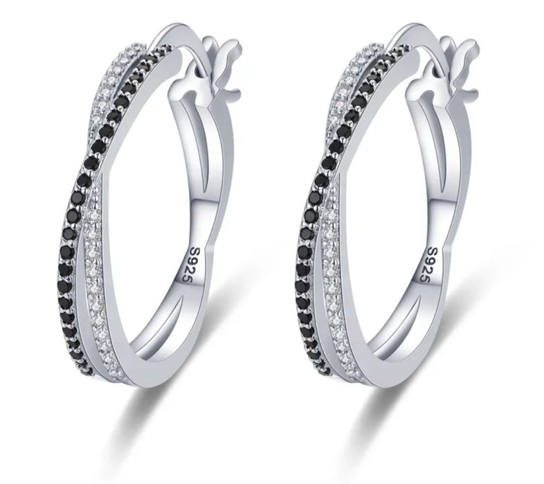 Серьги кольца 3см, 4см, 5см и 6см