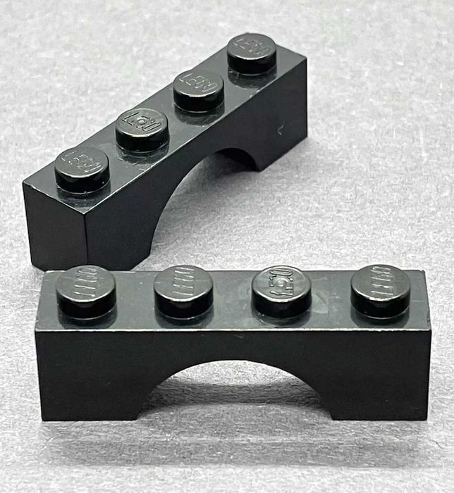 LEGO Łuk most 1x4 czarny 365926 3659