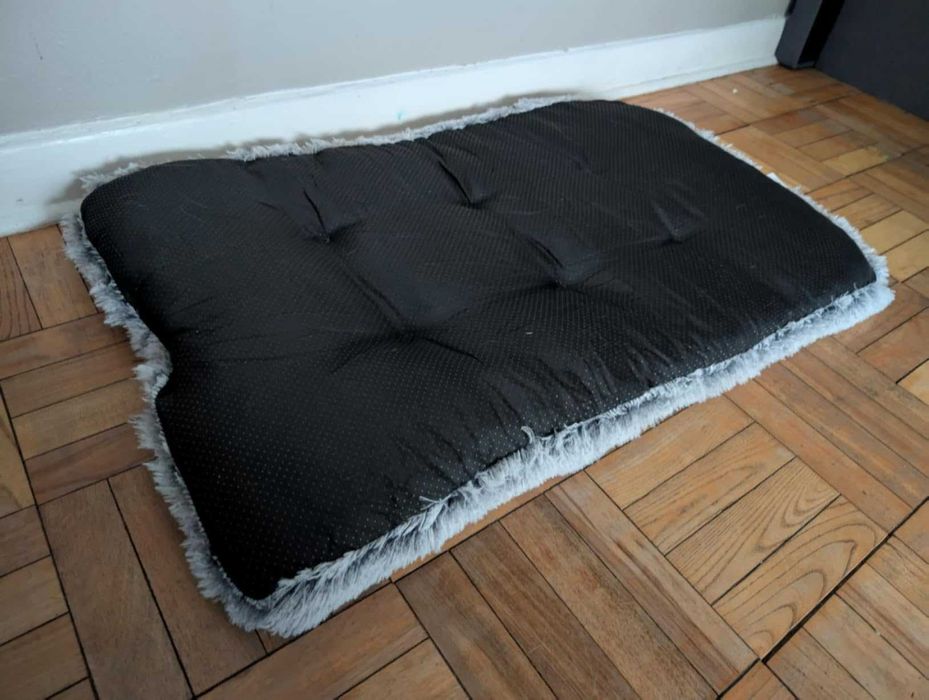 Duże legowisko puszysta poducha dla psa kota 80x50 cm