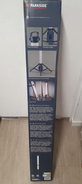 Lâmpada led com tripé de trabalho-PARKSIDE