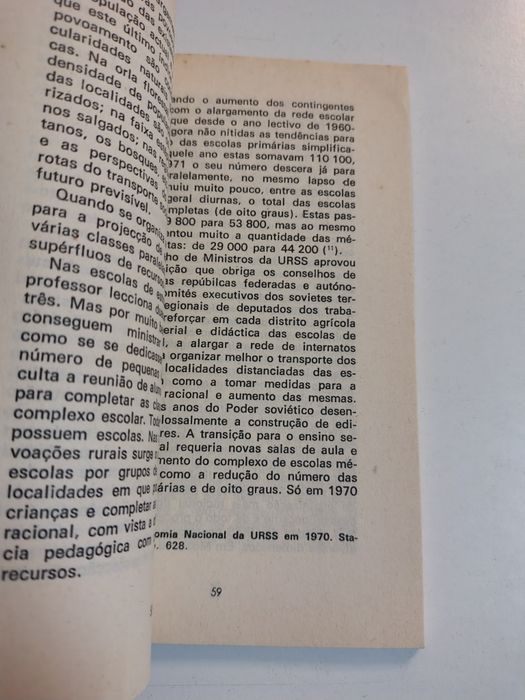 O ensino na URSS: estrutura - economia