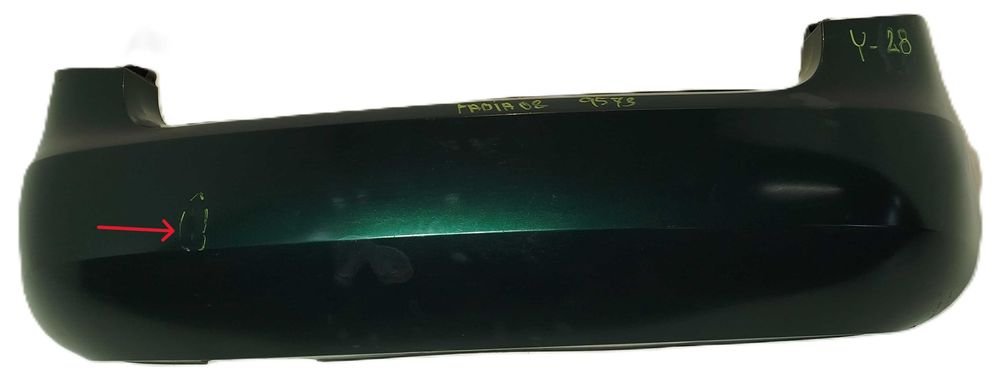 zderzak tylny tył SKODA FABIA II 06-10  9573