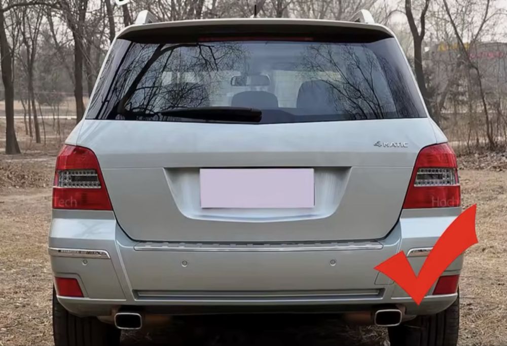 Ковпак ковпачок Підсвітка номера Mercedes Benz GLK X204