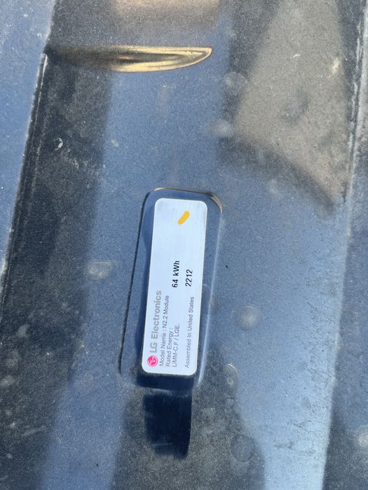 Chevrolet Bolt EUV батарея банки ячейки