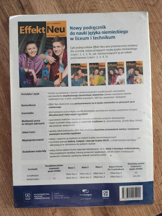 Effekt Neu 1 podręcznik do nauki języka niemieckiego