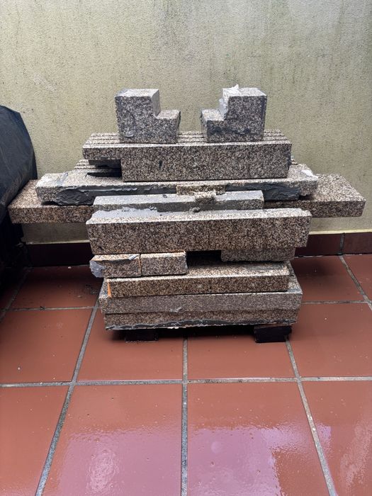 Pedra lareira granito