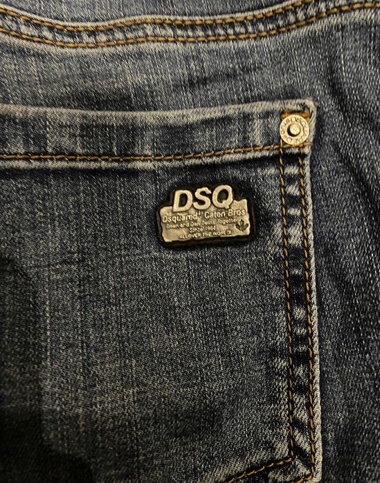 Dsquared2 jeansy męskie | W28 L29 | premium denim | niebieski denim