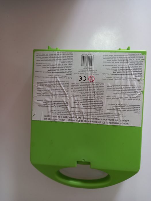 Conjunto de Furadores Manuais para Papel - Kit Verde