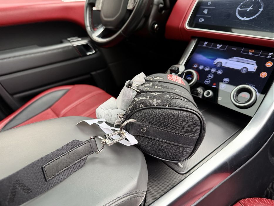 Louis Vuitton Speedy сумка мужская унисекс кожаная черная оригинал