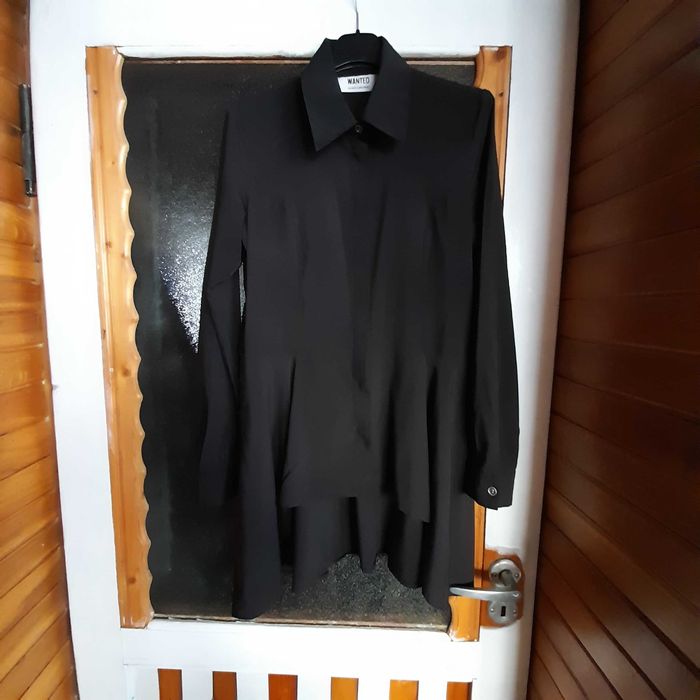 Czarna tunika damska