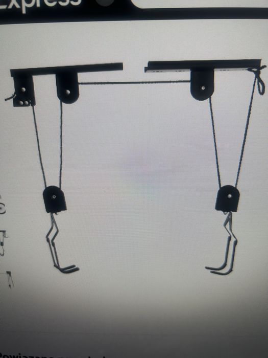 Podnosnik sufitowy rowerowy