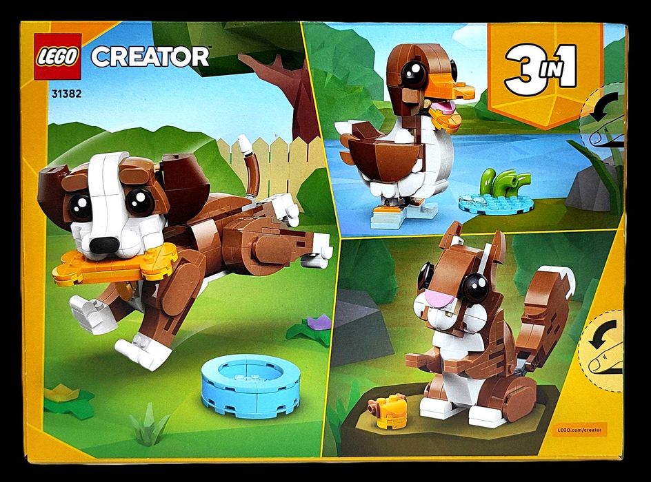 LEGO Creator 3 w 1 Psotny szczeniak 31382